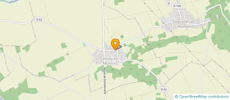 localisation de l'entreprise PROSCENE PRODUCTIONS  CESSOY-EN-MONTOIS