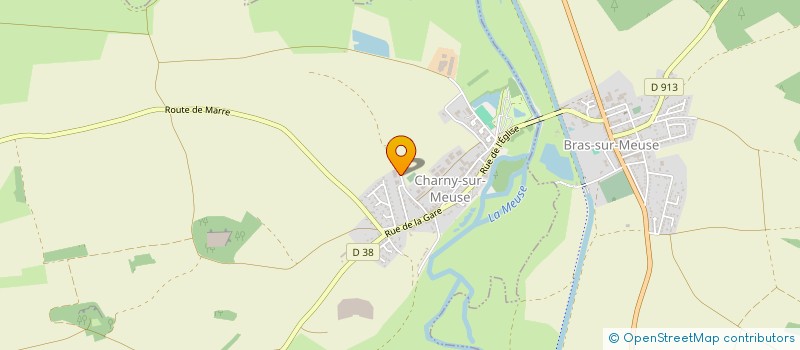 localisation de l'entreprise PROSCENIA PRODUCTION à CHARNY-SUR-MEUSE