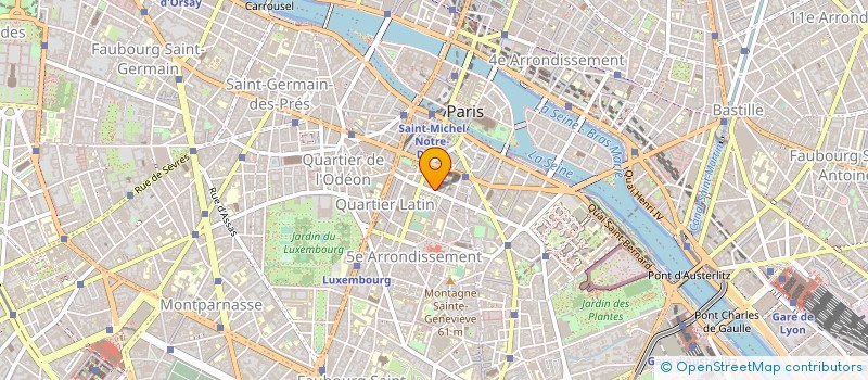 localisation de l'entreprise PROSCIENCES à PARIS
