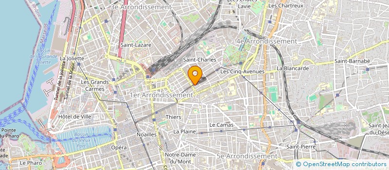 localisation de l'entreprise PROSE EDUCATION à MARSEILLE