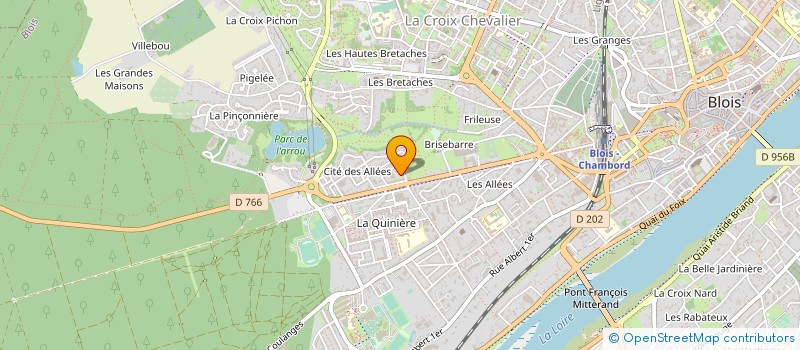 localisation de l'entreprise PROSEAL à BLOIS