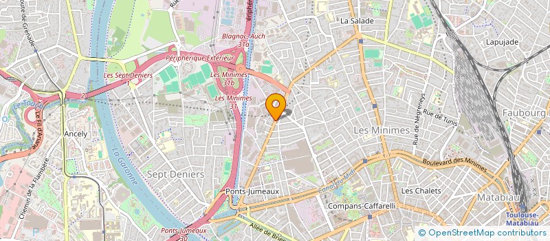 localisation de l'entreprise PROSECURITE à TOULOUSE