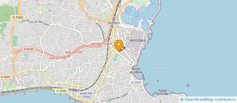 localisation de l'entreprise PROSECURITY AGENCY à ANTIBES