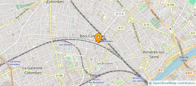 localisation de l'entreprise PROSELITE à BOIS-COLOMBES