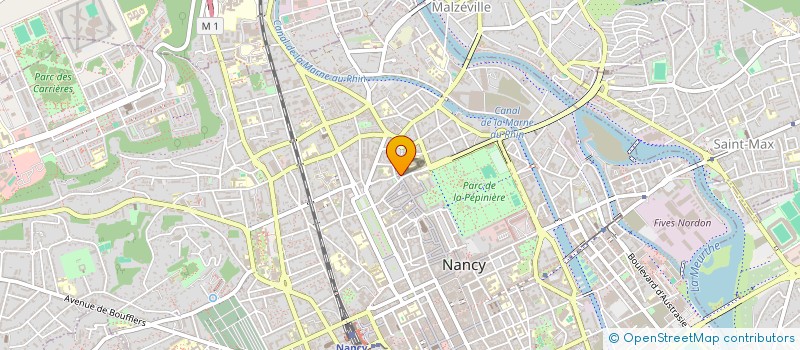 localisation de l'entreprise PROSELITIK à NANCY
