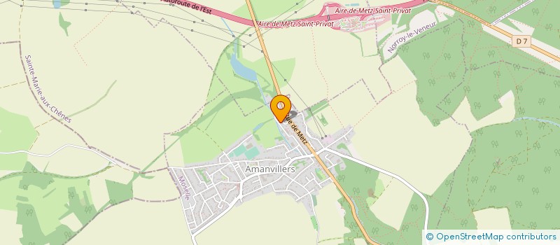 localisation de l'entreprise PROSENSOR à AMANVILLERS