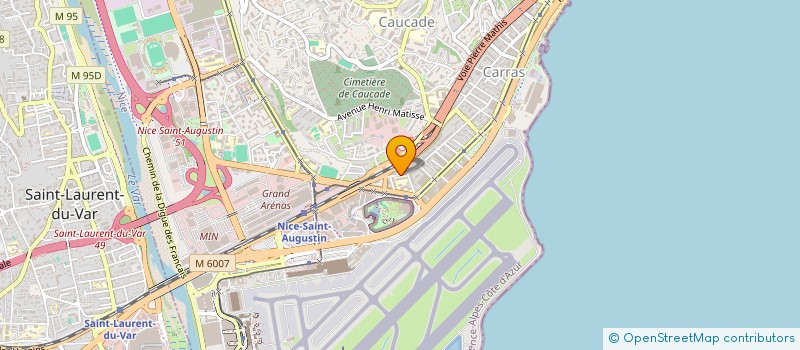 localisation de l'entreprise PROSERVICE OUTILLAGE à NICE