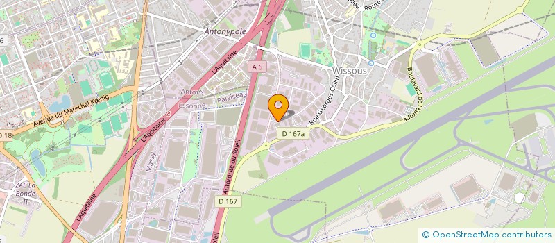 localisation de l'entreprise PROSERVICES MENUISERIE à MORANGIS