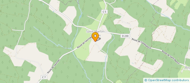 localisation de l'entreprise PROSHOP GASCON  CASTELJALOUX