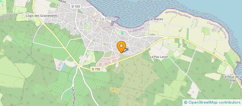 localisation de l'entreprise PROSHOP TROUSSE CHEMISE  LA FLOTTE