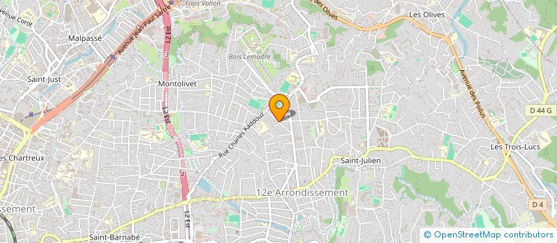 localisation de l'entreprise PROSIDE & CO à MARSEILLE