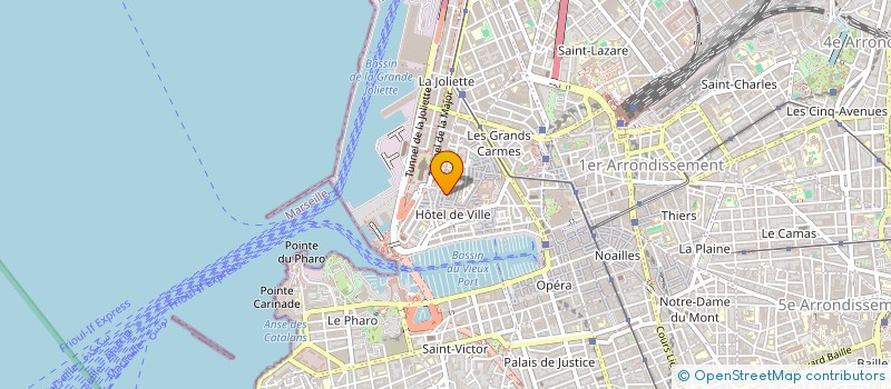 localisation de l'entreprise PROSILIENCE à MARSEILLE