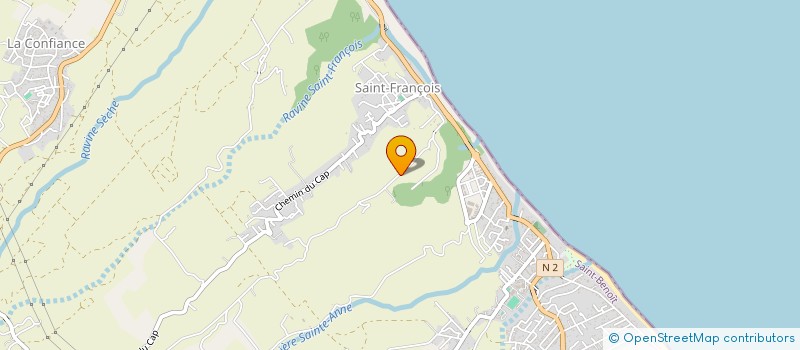 localisation de l'entreprise PROSIN KOU DO FE  SAINT-BENOIT