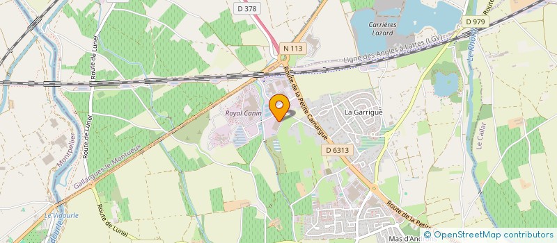 localisation de l'entreprise PROSJET IRRIGARONNE à AIMARGUES