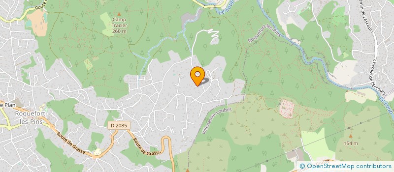 localisation de l'entreprise PROSKIN SOLUTIONS  ROQUEFORT-LES-PINS