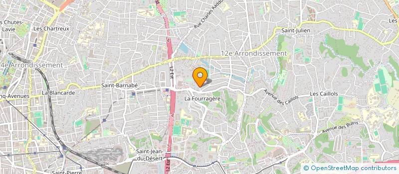 localisation de l'entreprise PROSOFTTEAM DEVELOPPEMENT à MARSEILLE