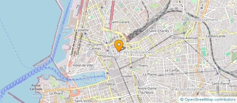 localisation de l'entreprise PROSOLS FRANCE à MARSEILLE
