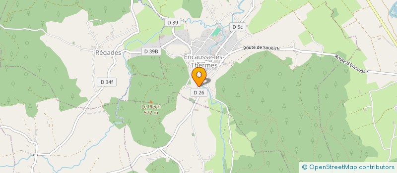 localisation de l'entreprise PROSOLUCE à SAINT-GAUDENS