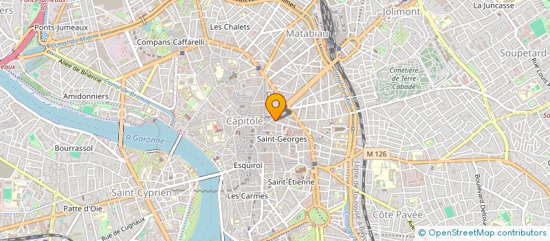 localisation de l'entreprise PROSOUPLESSE  TOULOUSE