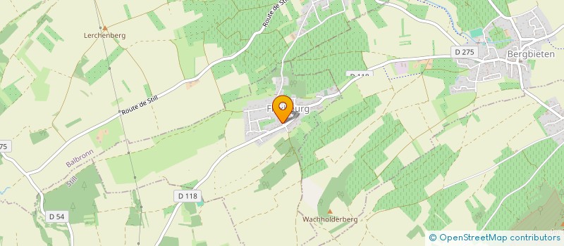 localisation de l'entreprise PROSP'EST  BERGBIETEN