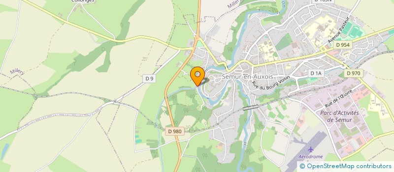 localisation de l'entreprise PROSPASSIS à SEMUR-EN-AUXOIS