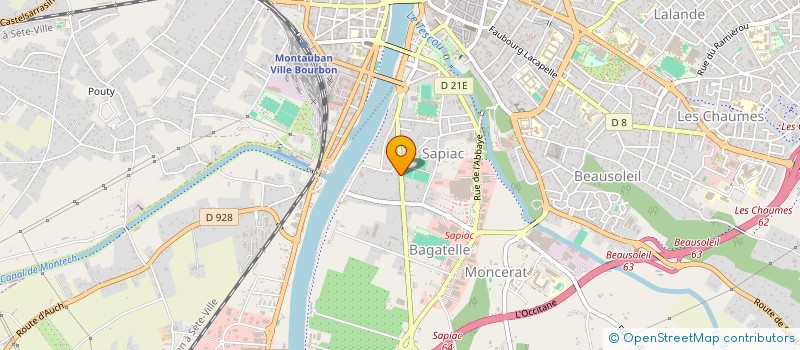 localisation de l'entreprise PROSPECT'IN  MONTAUBAN