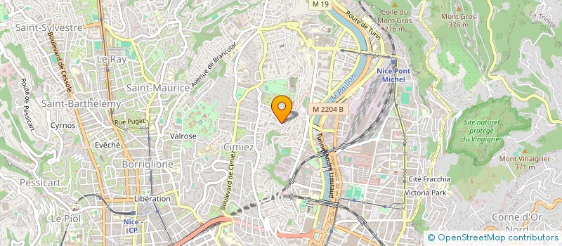 localisation de l'entreprise PROSPECTERRA  NICE