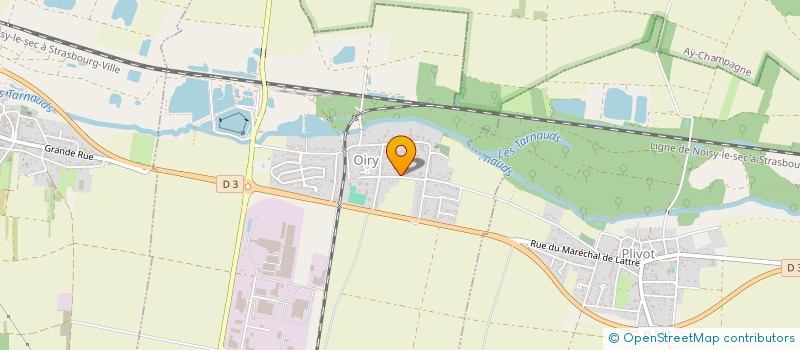 localisation de l'entreprise PROSPECTION ET DECOUVERTE  OIRY