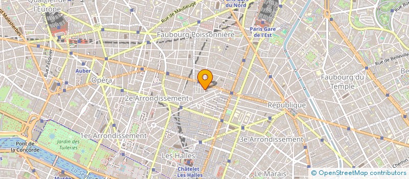 localisation de l'entreprise PROSPECTION PROMO SECURITE ALARME à PARIS 2