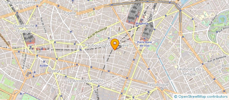 localisation de l'entreprise PROSPECTIVE ET FORMATION à PARIS