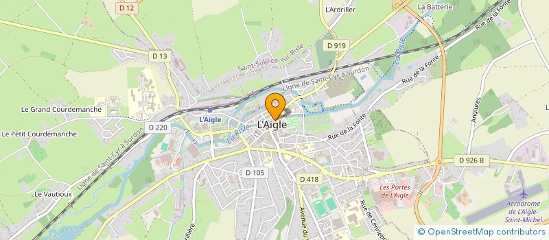 localisation de l'entreprise PROSPECTIVE FORESIGHT CONSULTING à L'AIGLE