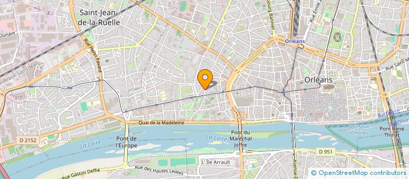 localisation de l'entreprise PROSPER 2025 à ORLEANS