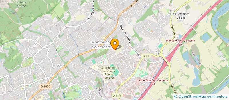 localisation de l'entreprise PROSPER  MONTBONNOT-SAINT-MARTIN