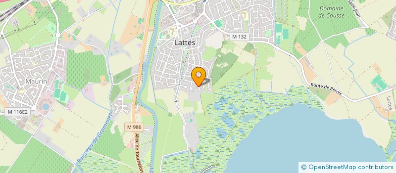 localisation de l'entreprise PROSPER MANAGEMENT à LATTES