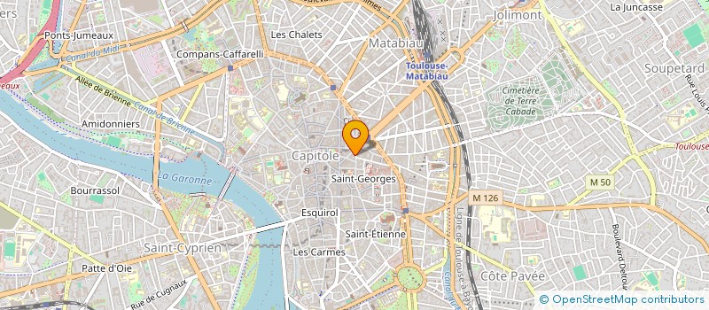 localisation de l'entreprise PROSPERA PARTNER  TOULOUSE