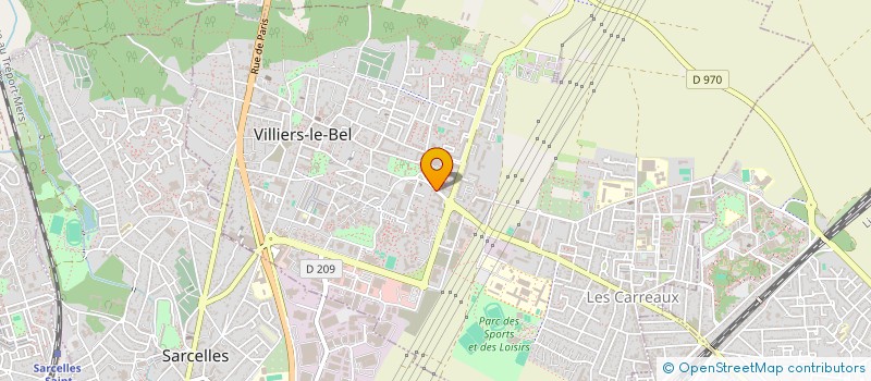 localisation de l'entreprise PROSPERE à ARNOUVILLE