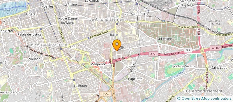 localisation de l'entreprise PROSPERFUN AGENCY à MARSEILLE