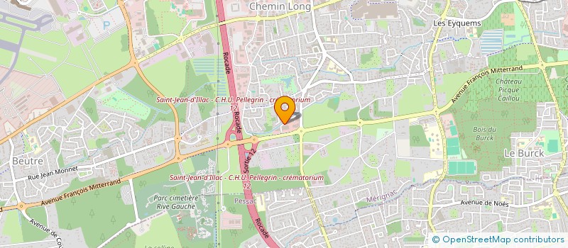 localisation de l'entreprise PROSPERIA à MERIGNAC