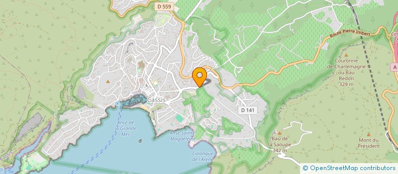 localisation de l'entreprise PROSPERITE  CASSIS