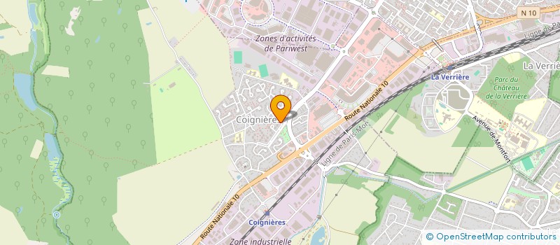 localisation de l'entreprise PROSPERITE à COIGNIERES