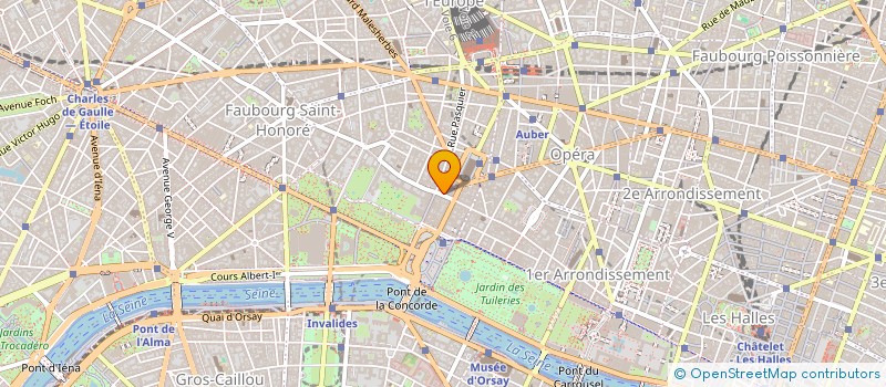 localisation de l'entreprise PROSPERITE ET INVESTISSEMENTS  PARIS