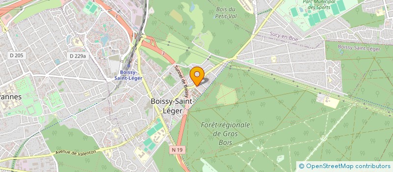 localisation de l'entreprise PROSPERITY MULTISERVICES à BOISSY-SAINT-LEGER