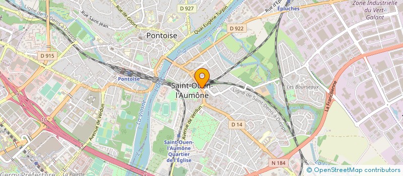 localisation de l'entreprise PROSPERITY'S à SAINT-OUEN-L'AUMONE