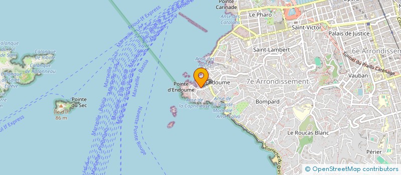 localisation de l'entreprise PROSPERO à MARSEILLE 7EME