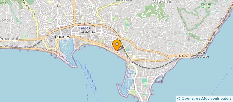 localisation de l'entreprise PROSPERUS  CANNES