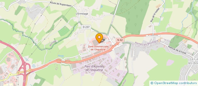 localisation de l'entreprise PROSPORT VII à SAINT-MARTIN-BOULOGNE