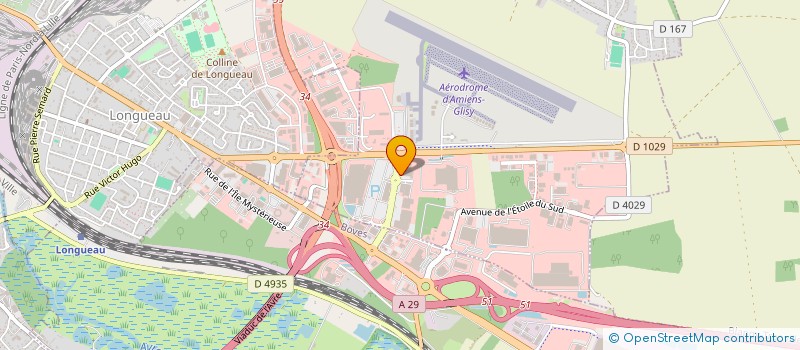localisation de l'entreprise PROSPORT XXIV à GLISY