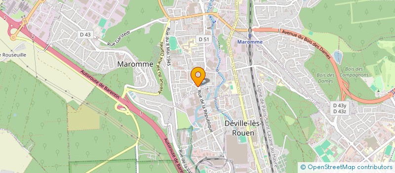 localisation de l'entreprise PROSSEC à MAROMME