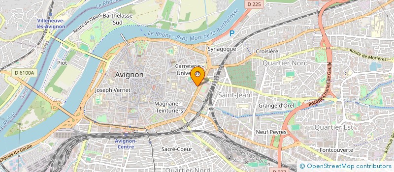 localisation de l'entreprise PROSSIMMO à AVIGNON