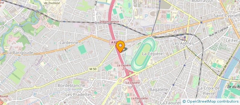 localisation de l'entreprise PROSSIMO à TOULOUSE